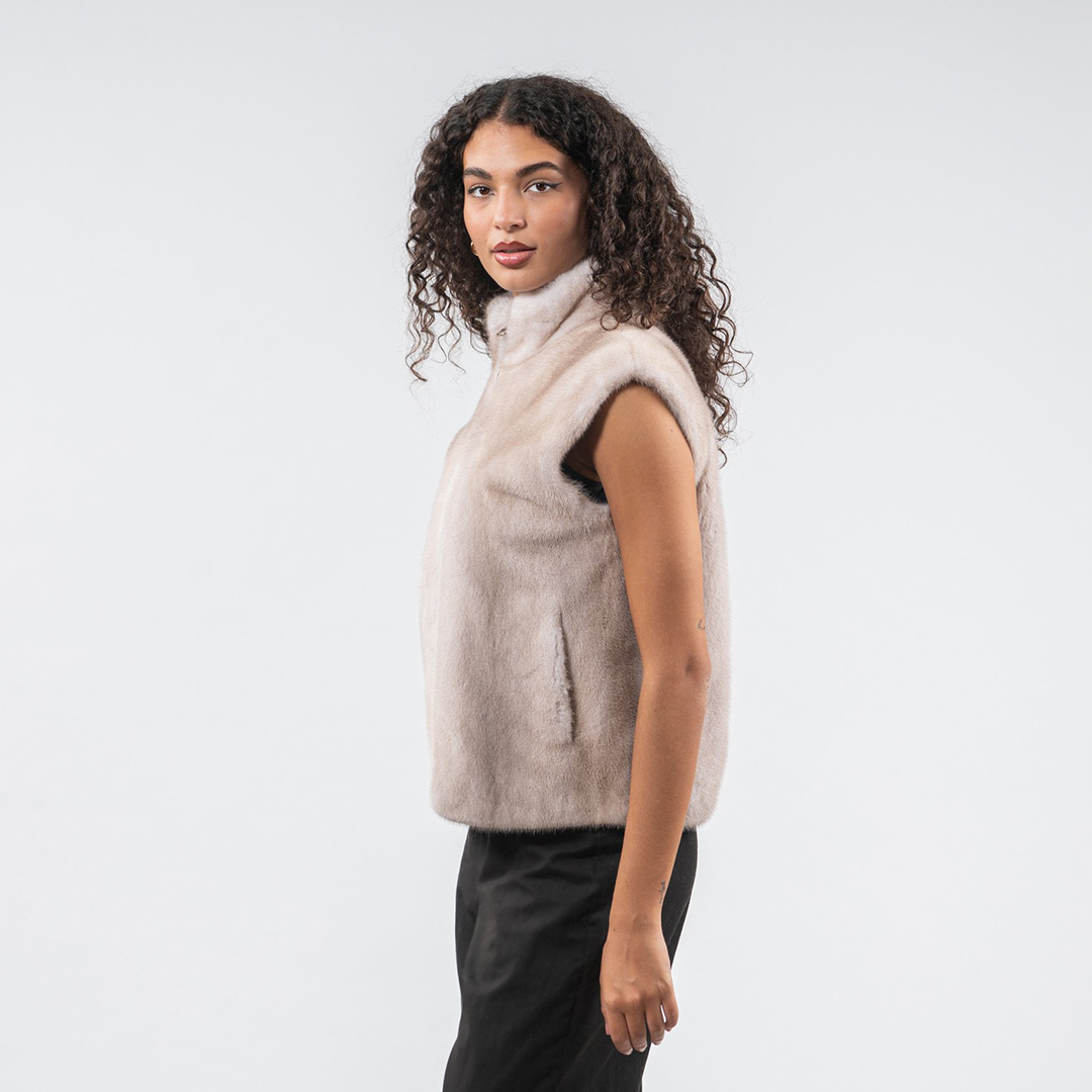 Laur 2026 Women High Neck Faux - огляд і ціна Women'S Fashion Gilet