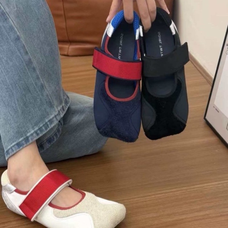 2026 New Square Head Ugly Cute - огляд і ціна Women'S Fashion Velcro Sneakers