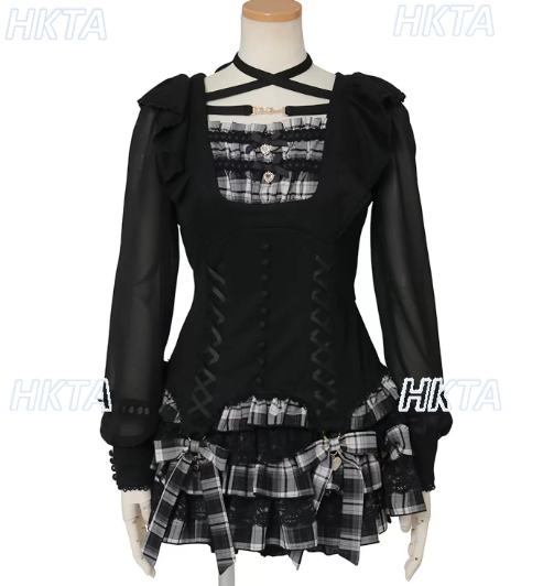 Liz Japanese Sweet Fairy Ruffl - огляд і ціна Ruched Dress Mini