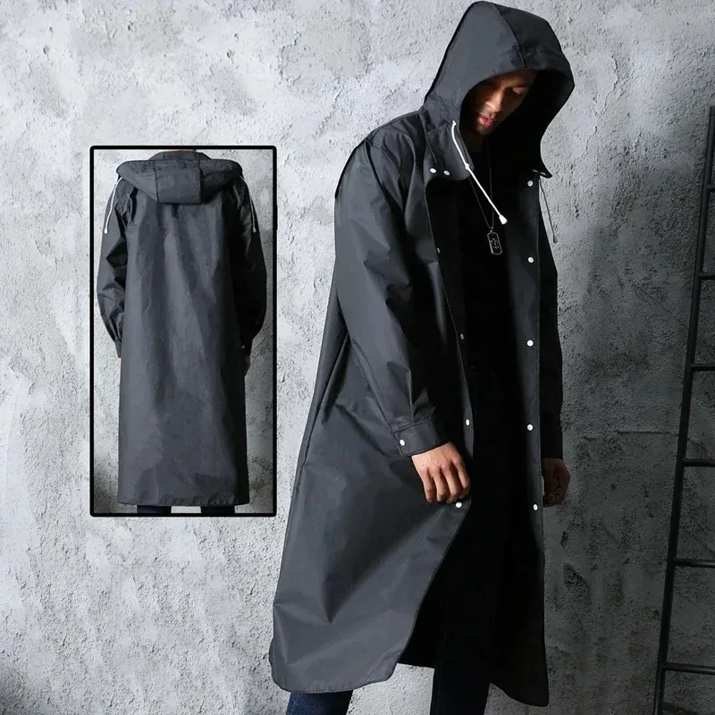 Black Fashion Adult Waterproof - огляд і ціна Women'S Fashion Raincoat