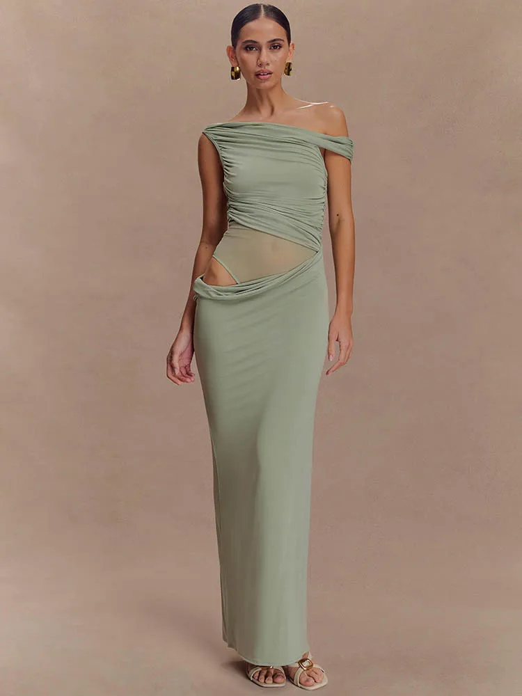 One Shoulder Slinky Sexy Maxi  - огляд і ціна Women'S Fashion In 1920
