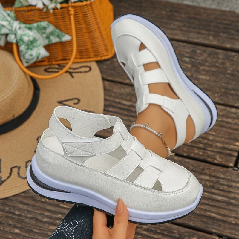 Womens Platform Sneaker Sandal - огляд і ціна Women'S Fashion Velcro Sneakers
