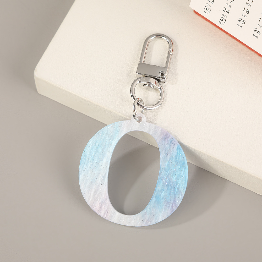 26-Letter Minimalist Keychain  - огляд і ціна Women'S Ysl Fashion