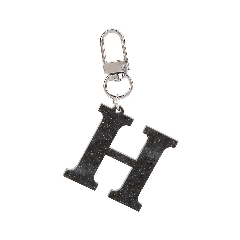 26-Letter Minimalist Keychain  - огляд і ціна Women'S Ysl Fashion