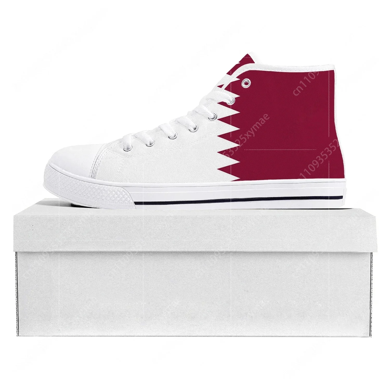 Qatar Flag High Top High Quali - огляд і ціна Women Fashion Qatar