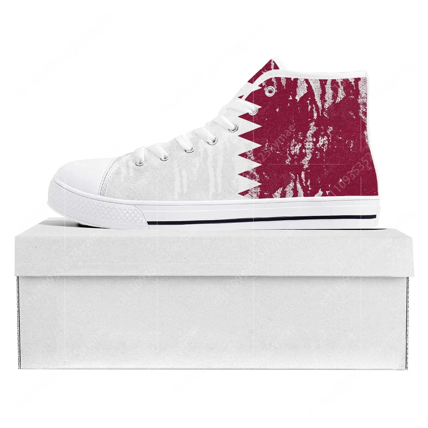 Qatar Flag High Top High Quali - огляд і ціна Women Fashion Qatar