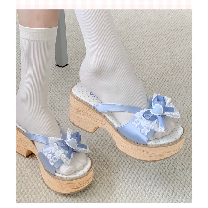 Sweet Bow Wood Grain Thick Bot - огляд і ціна Spaghetti Strap Dress
