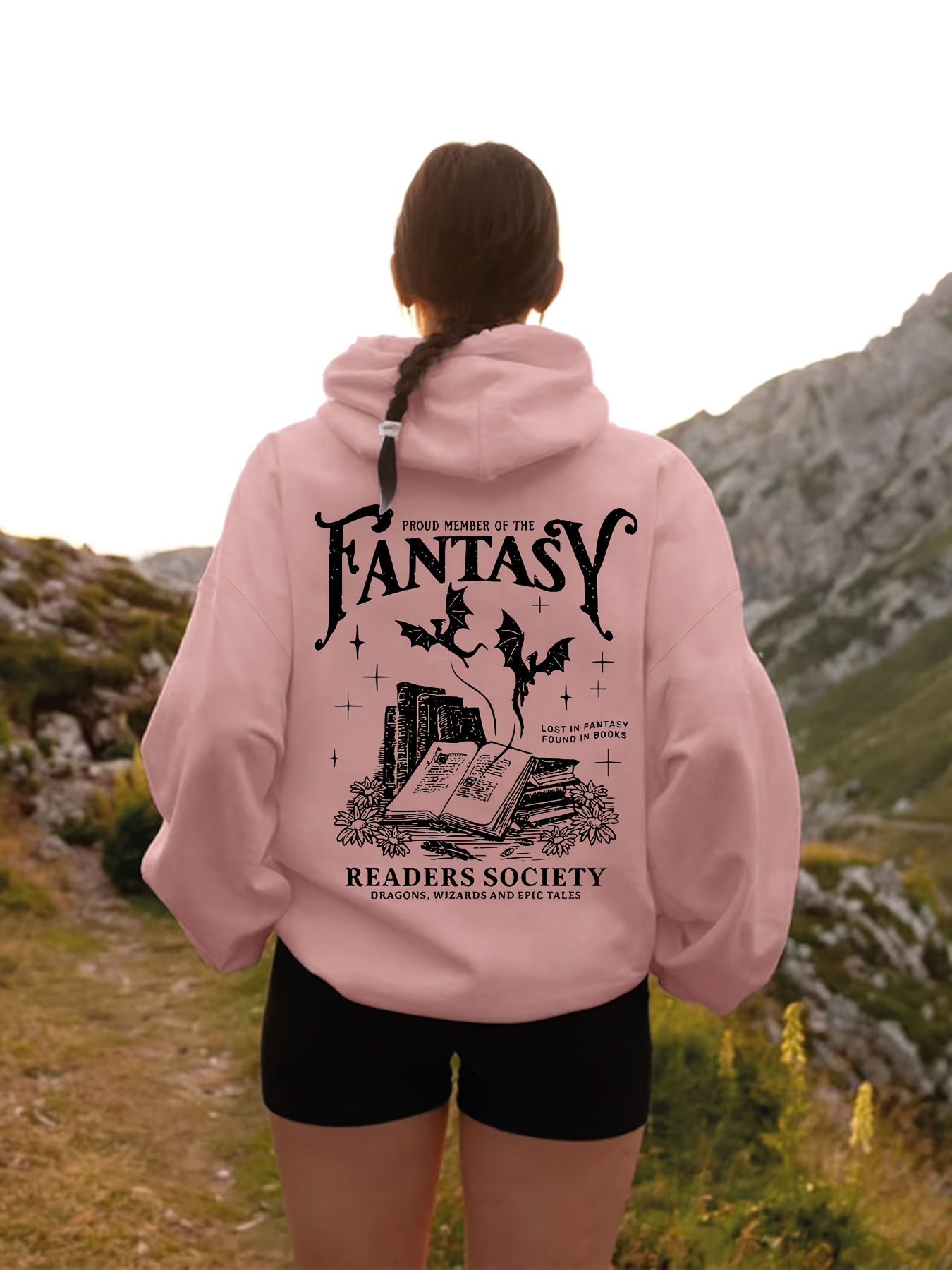 Women Fantasy Readers' Club Ho - огляд і ціна Hoodie Women Oversized