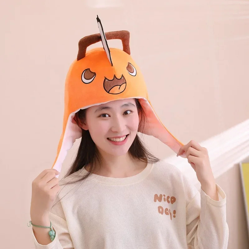 Anime Chainsaw Man Pochita Cos - огляд і ціна Women'S Fashion Hats