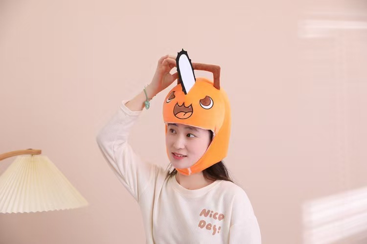 Anime Chainsaw Man Pochita Cos - огляд і ціна Women'S Fashion Hats