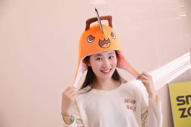 Anime Chainsaw Man Pochita Cos - огляд і ціна Women'S Fashion Hats