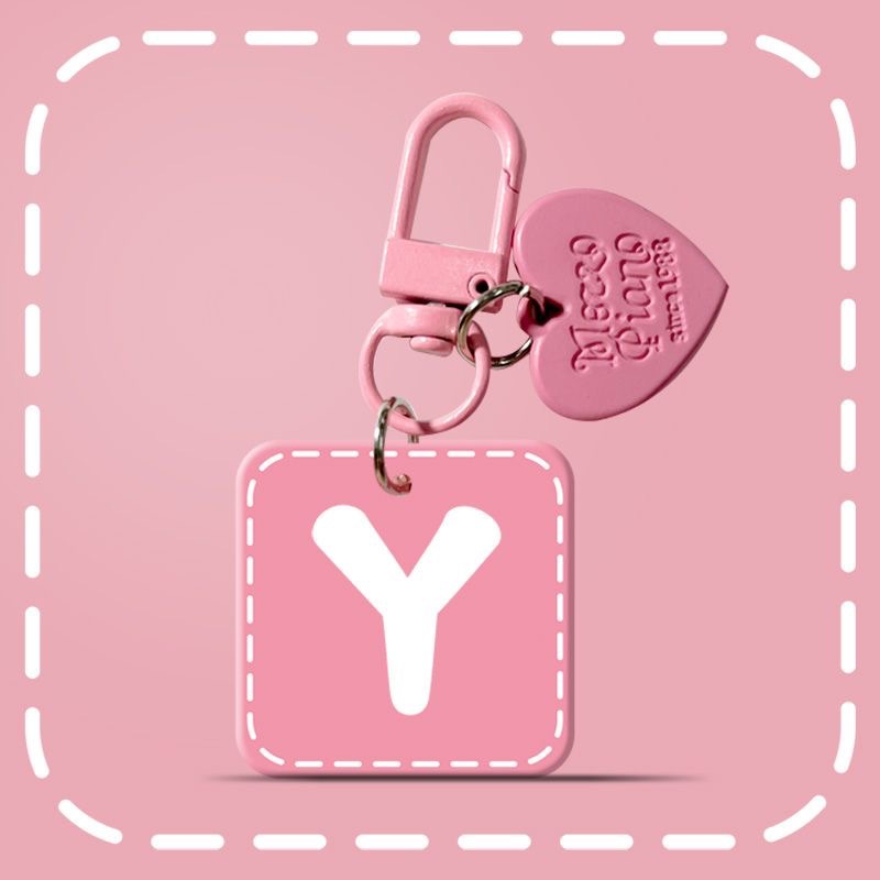 Pink Heart-Shaped English Lett - огляд і ціна Women'S Ysl Fashion