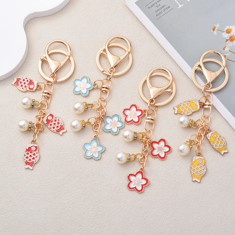 Pearl Keychain Charm Cute Chic - огляд і ціна Women'S Ysl Fashion